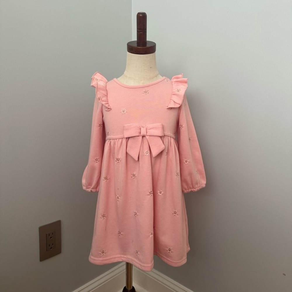 BLUEBERI BOULEVARD GIRLS BOW DRESS